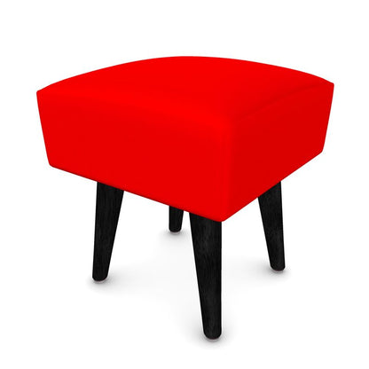 British Red Footstool (Round, Square, Hexagonal)