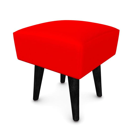 British Red Footstool (Round, Square, Hexagonal)