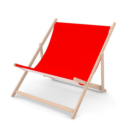 British Red Double Deckchair