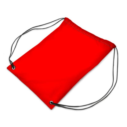 British Red Drawstring Sports Bag