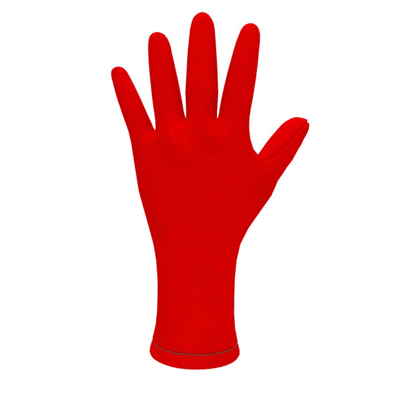 British Red Fleece Gloves