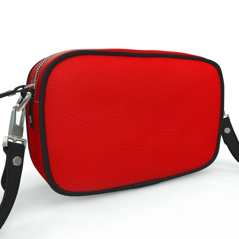 British Red Camera Bag