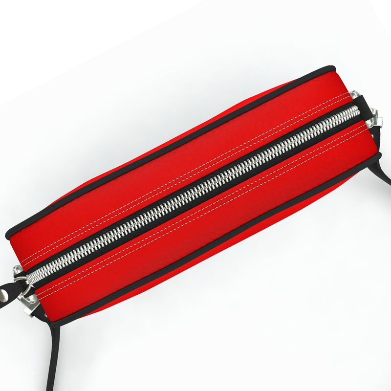 British Red Camera Bag