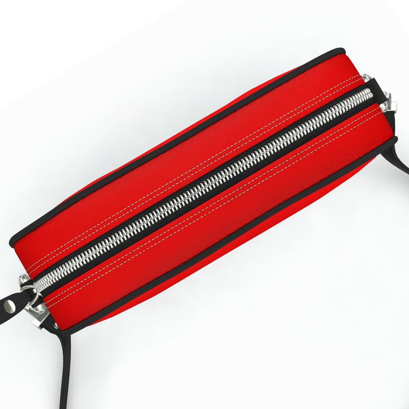 British Red Camera Bag