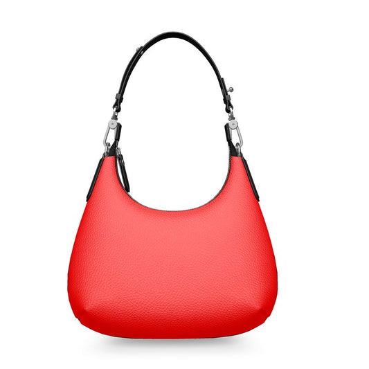 British Red Mini Curve Bag