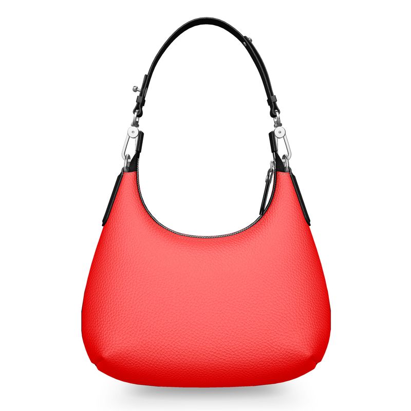 British Red Mini Curve Bag