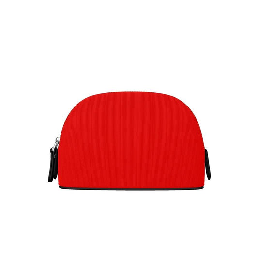 British Red Premium Nappa Makeup Bag