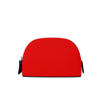 British Red Premium Nappa Makeup Bag