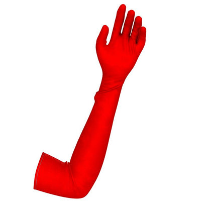 British Red Long gloves