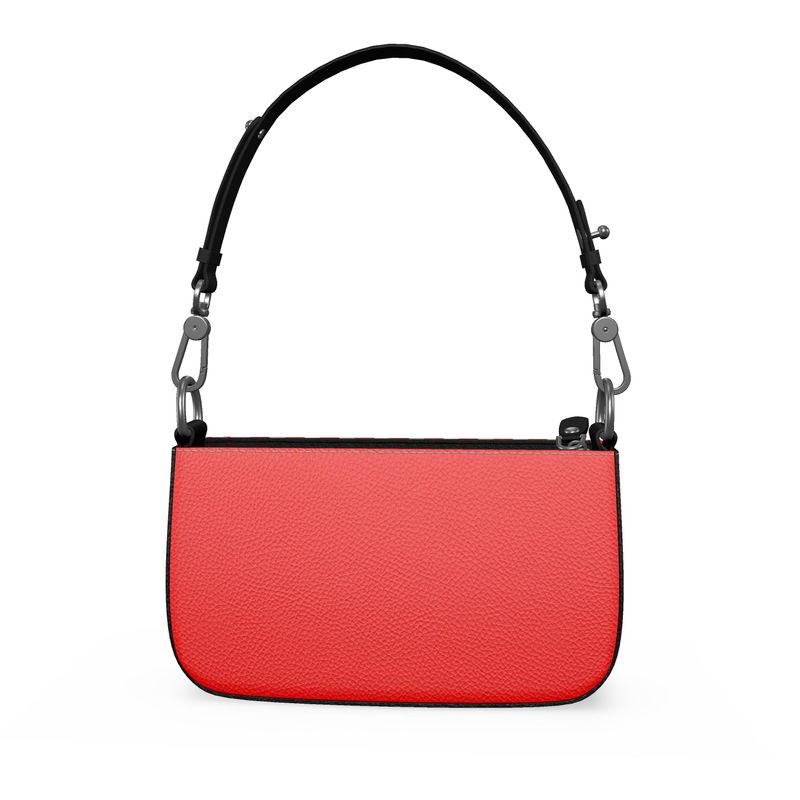 British Red Zip Box Bag
