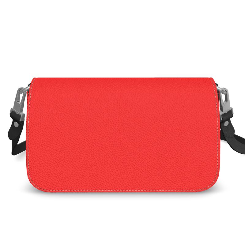 British Red Flap Over Box Bag