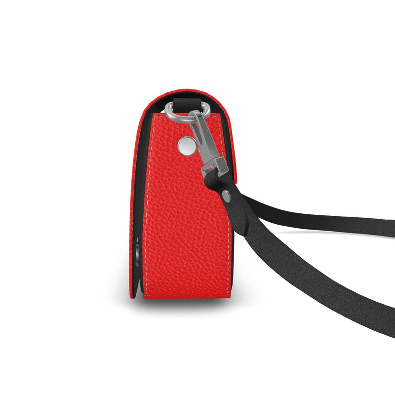 British Red Flap Over Box Bag