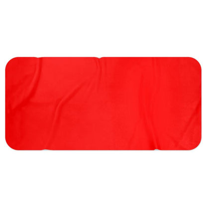 British Red Blanket Scarf