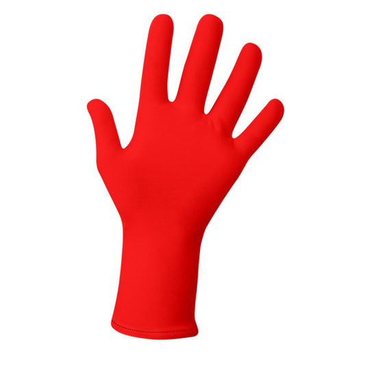 British Red Lycra Gloves