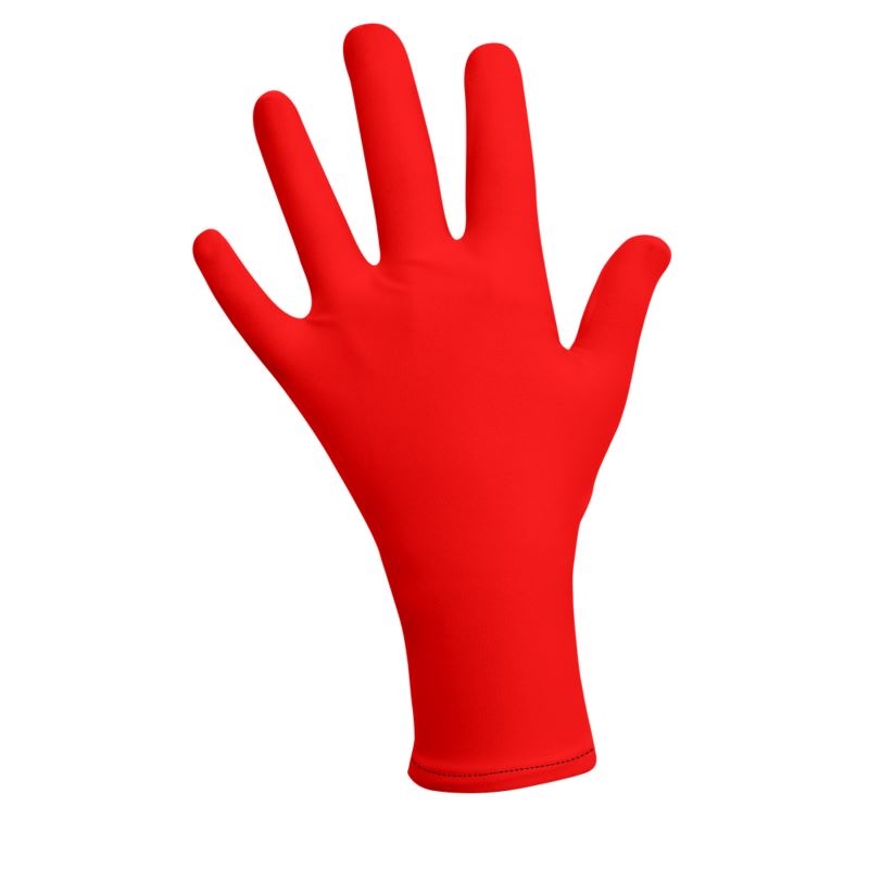 British Red Lycra Gloves