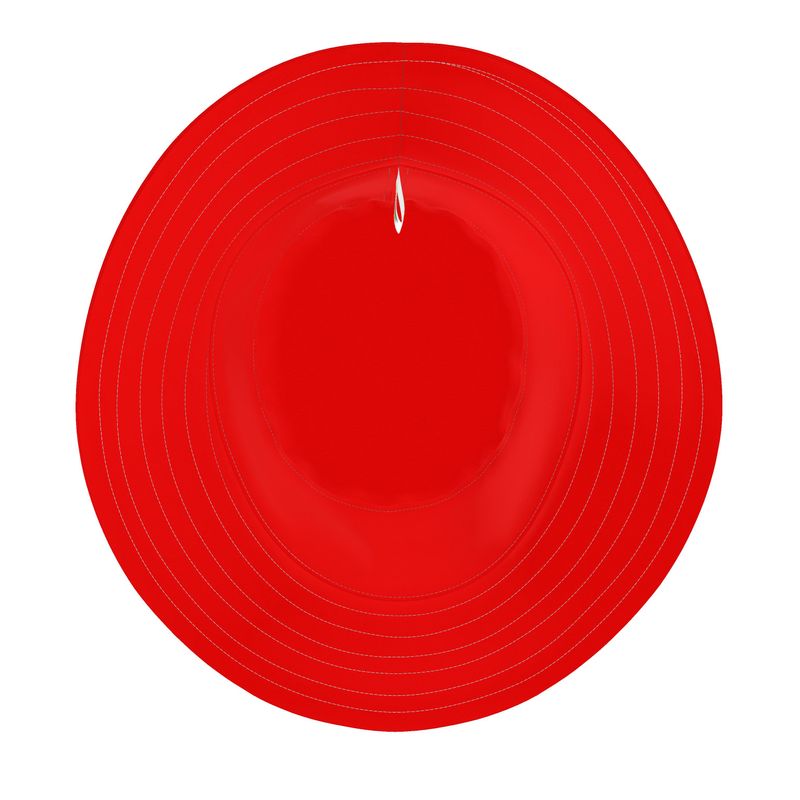 British Red Bucket Hat