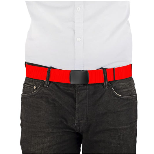 British Red Webbing Belt