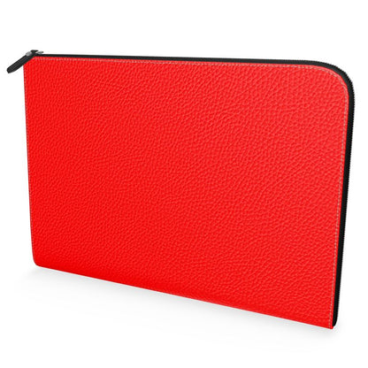 British Red Leather Document Case