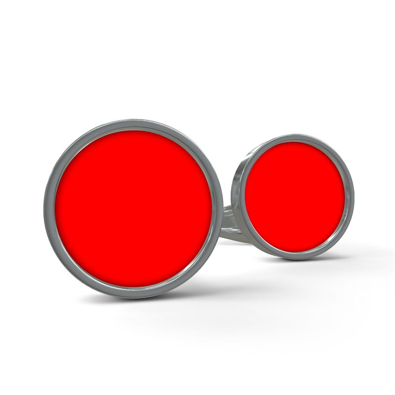 British Red Cufflinks