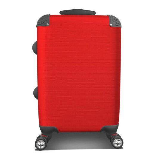 British Red Suitcase