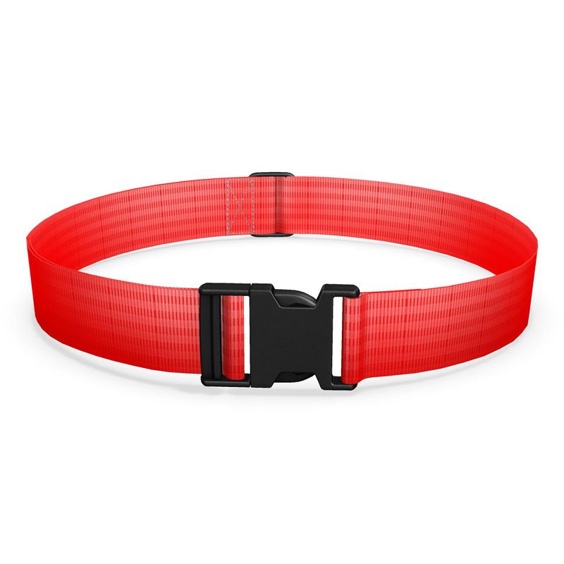 British Red Luggage Strap