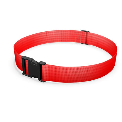 British Red Luggage Strap