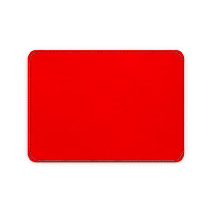 British Red Leather Card Case