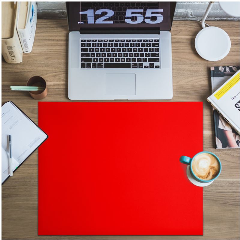 British Red Desk Pad