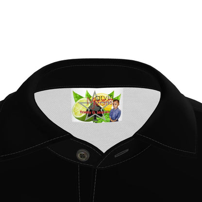 Black Gold All Back men's collar shirt