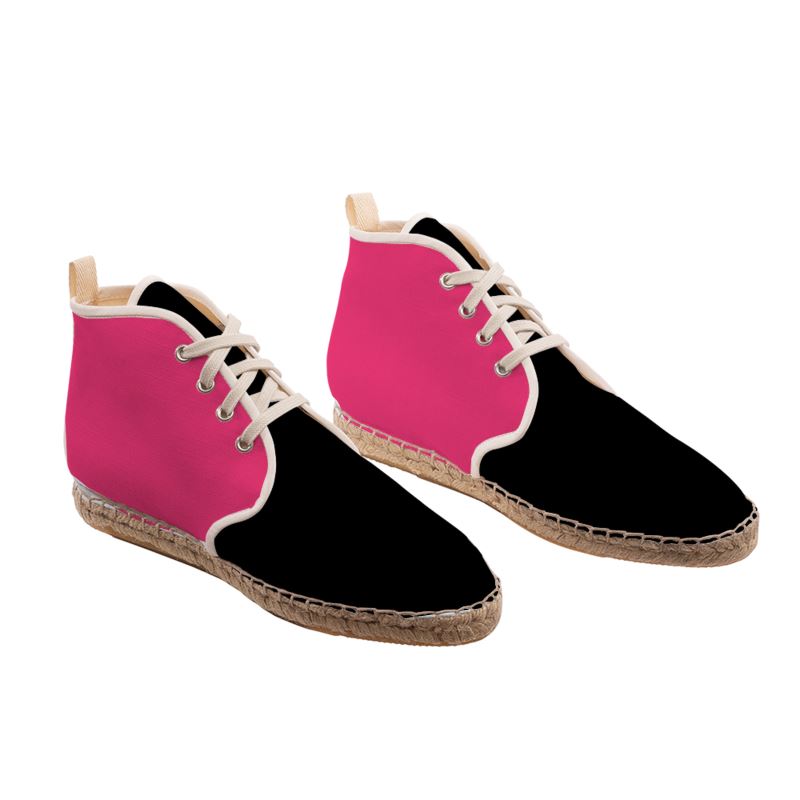 Lemon Lime candy Luxury Hi Top Espadrilles collection