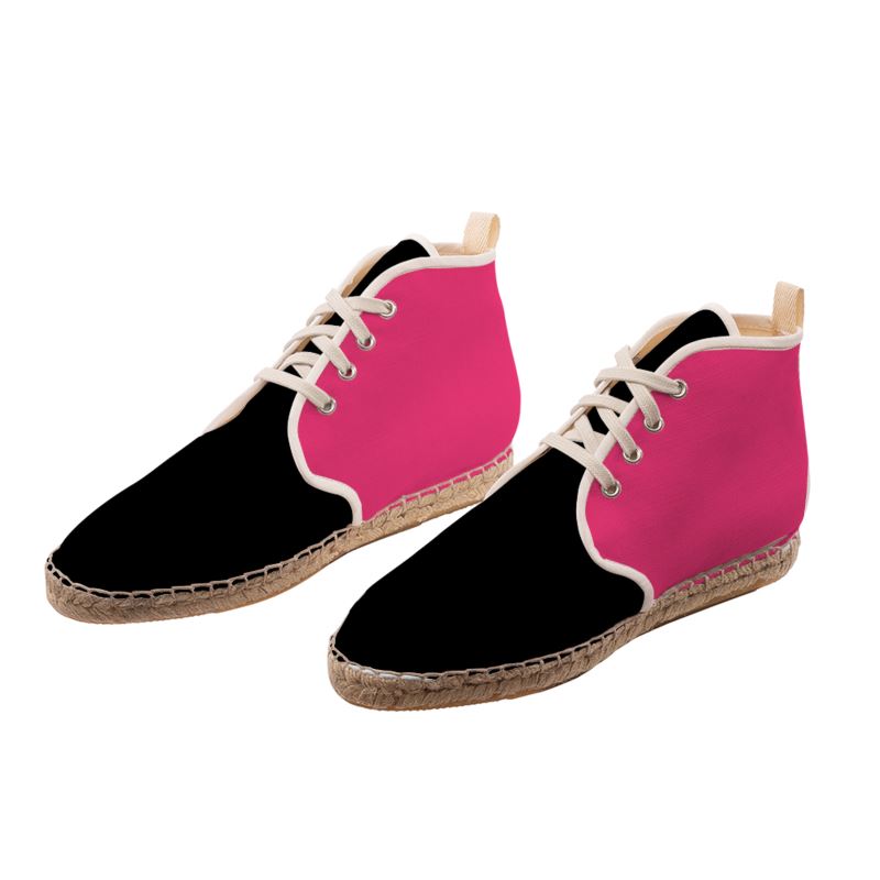 Lemon Lime candy Luxury Hi Top Espadrilles collection