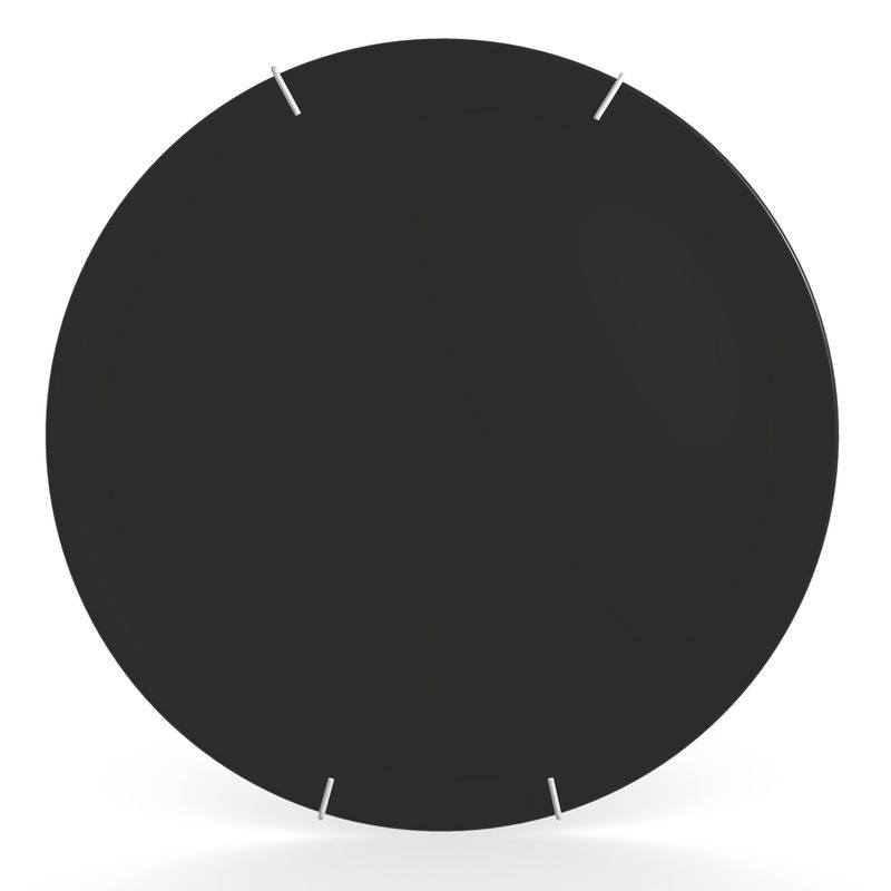 Black Gold Decorative Plate