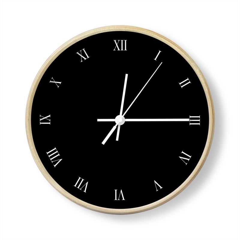 Black Gold Wall Clocks