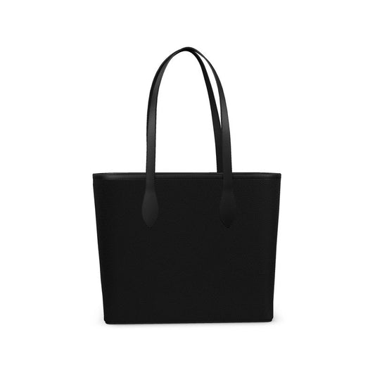 Black Gold Leather City Shopper