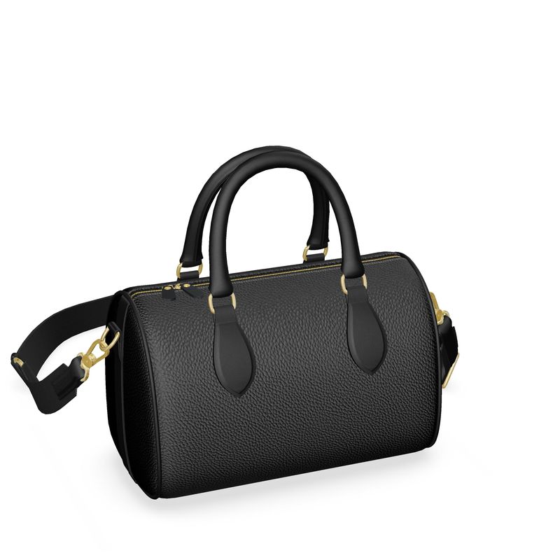Black Gold Mini Denbigh Duffle Bag