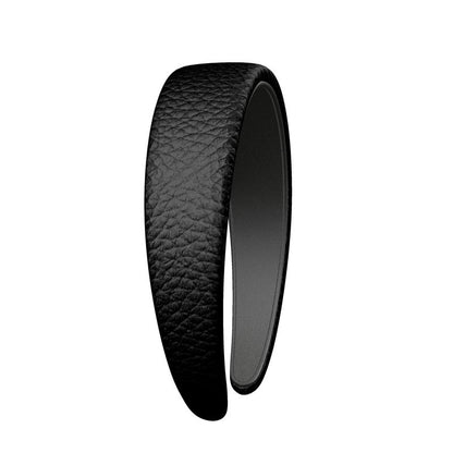 Black Gold Leather Headband