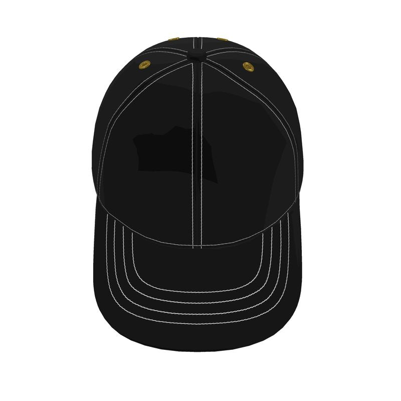 Black Gold Baseball Cap
