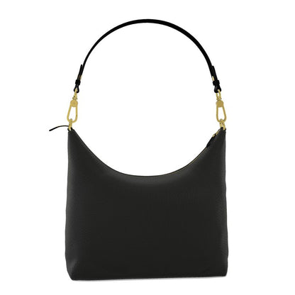 Black Gold Square Hobo Bag