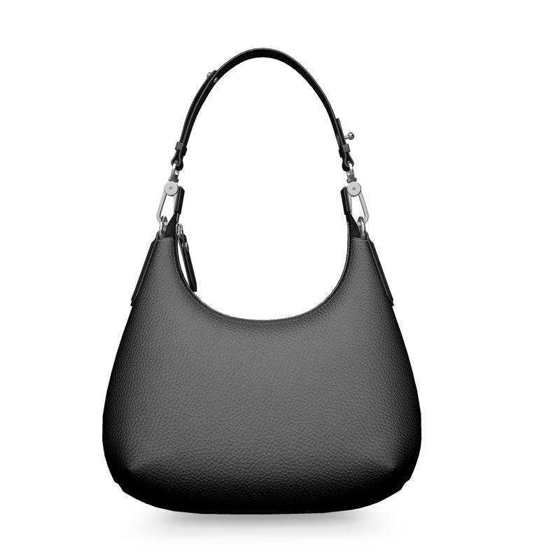 Black Gold Mini Curve Bag