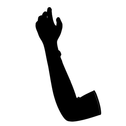 Black Gold Long gloves