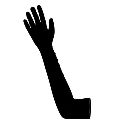 Black Gold Long gloves