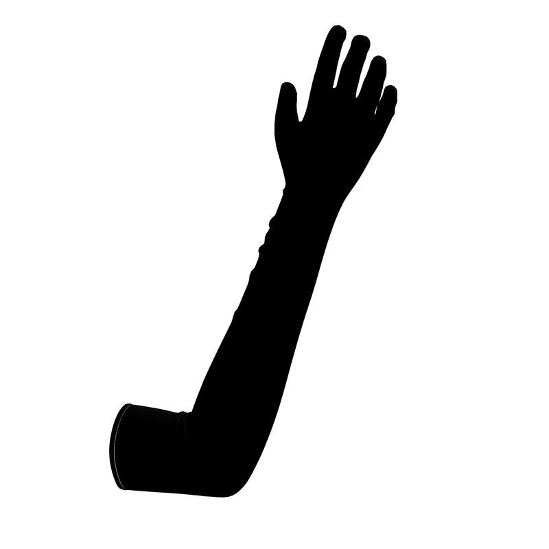 Black Gold Long gloves