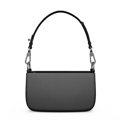 Black Gold Zip Box Bag