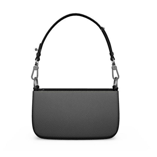Black Gold Zip Box Bag