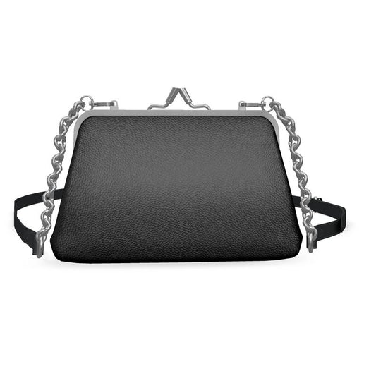 Black Gold Flat Frame Bag