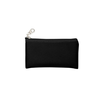 Black Gold Zip Top Pouch