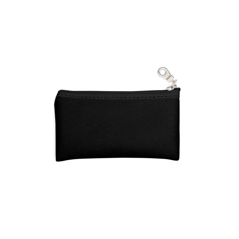 Black Gold Zip Top Pouch