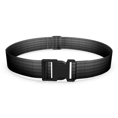 Black Gold Luggage Strap