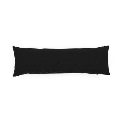 Black Gold Bolster Pillow