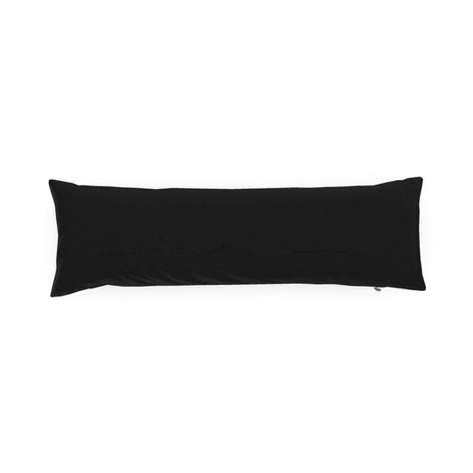 Black Gold Bolster Pillow